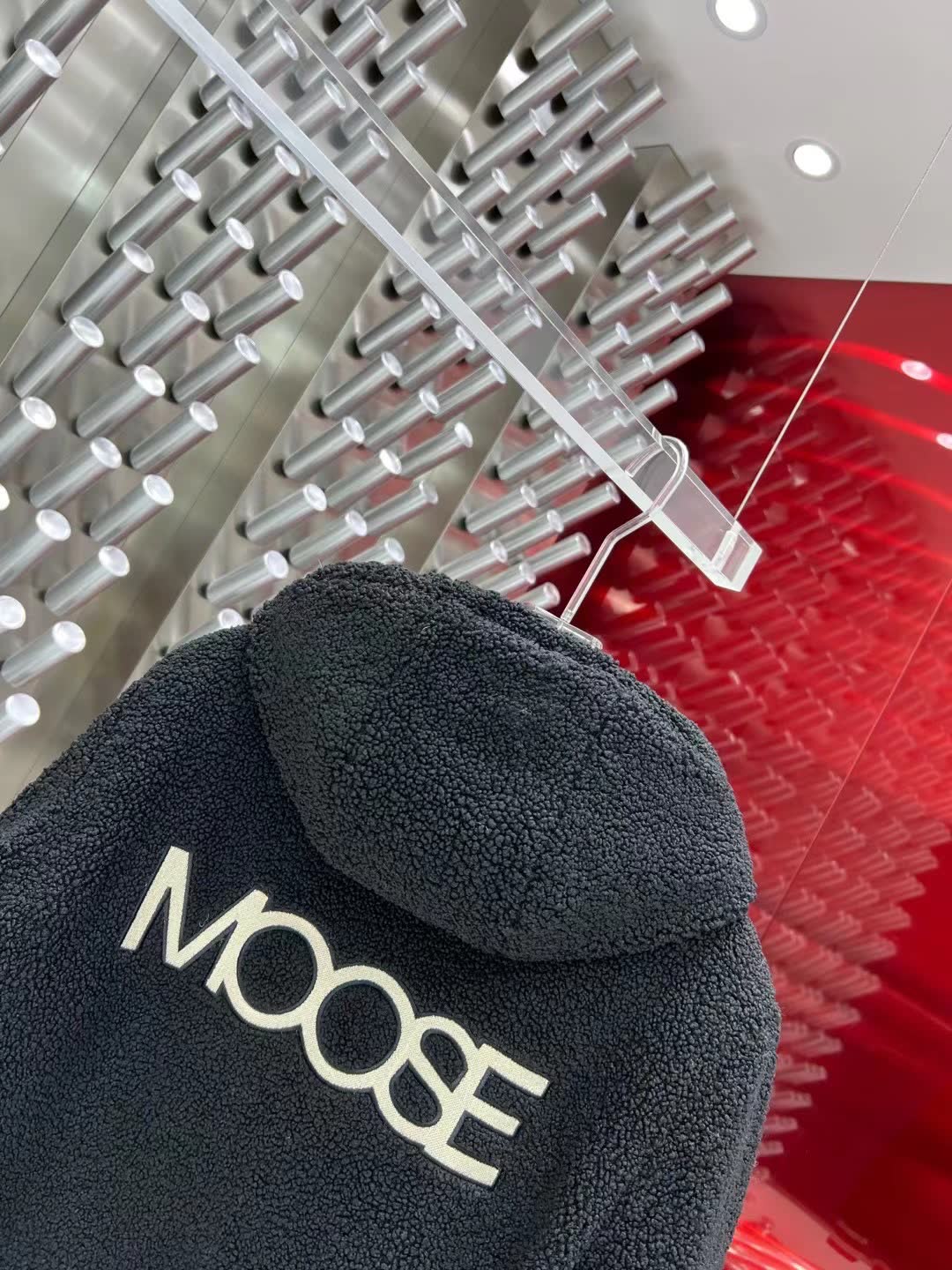 Moose Knuckles Sherpa Fleece Hooded Jacket